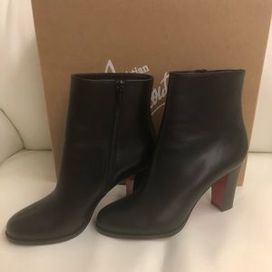 Christian louboutin black boots